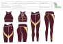 do your activewear sketch for production